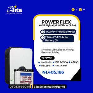 PowerFlex 4KVA Hybrid Kit (Without Solar)