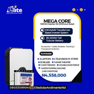 MegaCore 10KVA Inverter Kit (Without Solar)